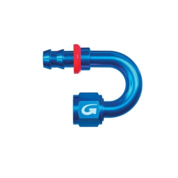 Raccordo a tubo 180° femmina concavo Jic 7/16 x 20