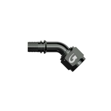 Raccordo graffabile a tubo 45° femmina concavo Jic 3/4 x 16