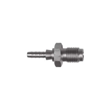 Raccordo graffabile zincato dritto maschio concavo Jic 3/8 x 24