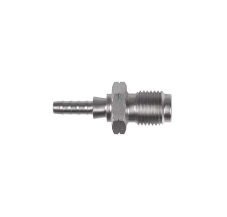 Raccordo graffabile inox dritto maschio concavo metrico 10 x 1