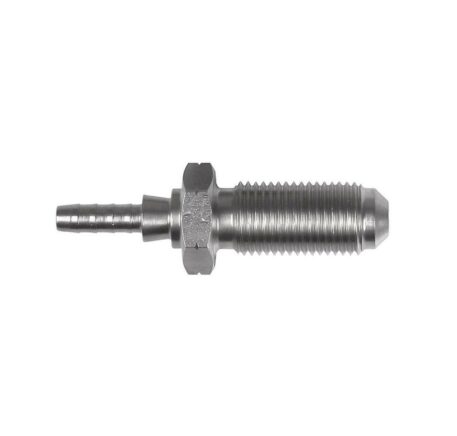 Raccordo graffabile inox dritto maschio passaparete metrico doppio 10 x 1