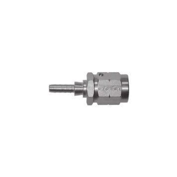 Raccordo graffabile inox dritto femmina girevole concavo metrico 10 x 1