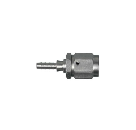 Raccordo graffabile inox dritto femmina concavo Jic 3/8 x 24 nero