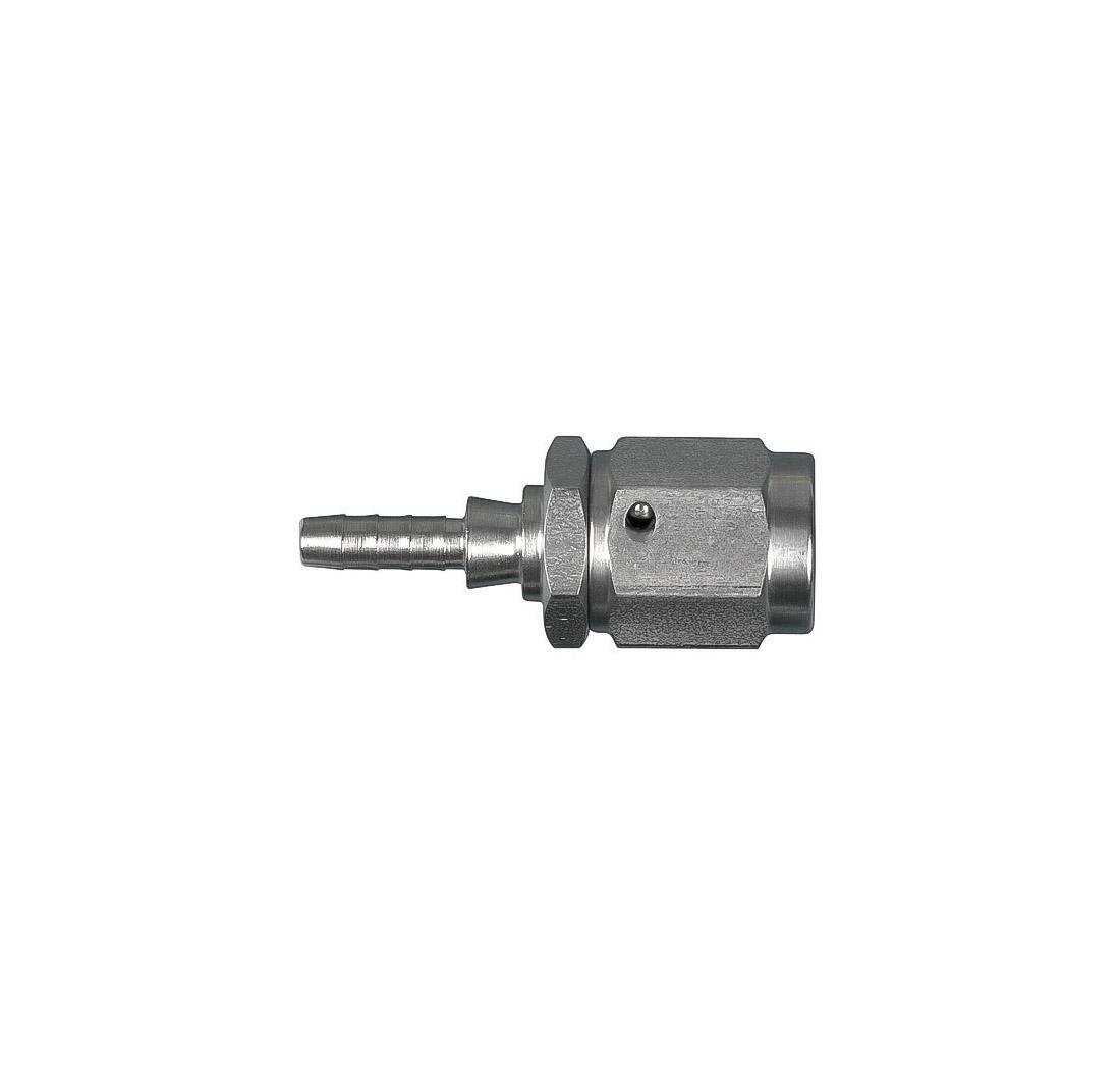KRD Performance – Raccordo Dritto In Alluminio AN4, Femmina Girevole AN4 A Maschio 1/4 NPT. Nero Anodizzato, Confezione Da 2. Per Carburante, Olio, Acqua.