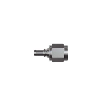 Raccordo graffabile alluminio MP dritto femmina concavo Jic 9/16 x18