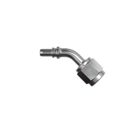 Raccordo graffabile alluminio a tubo 45° femmina concavo - Jic 7/16 x 20