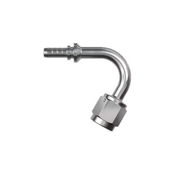 Raccordo graffabile inox HP a tubo 120° femmina concavo Jic 9/16 x 18
