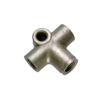 Raccordo femmina a 3 vie Jic 3/8 x 24
