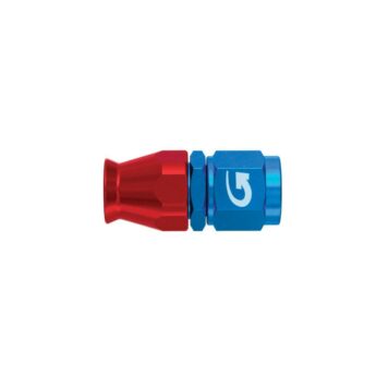 Raccordo alluminio dritto femmina concavo - Jic 7/16 x 20