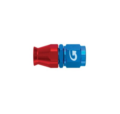 Raccordo alluminio dritto femmina concavo - Jic 7/16 x 20
