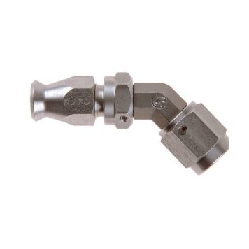Raccordo doppio snodo forgiato 45° femmina concavo Jic 7/16 x 20