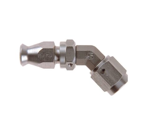 Raccordo doppio snodo forgiato 45° femmina concavo Jic 7/16 x 20