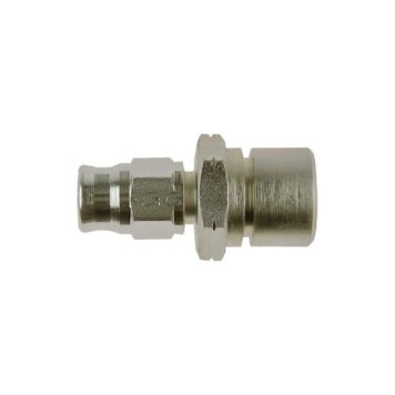 Raccordo passaparete femmina convesso metrico 10 x 1 esagono 17 mm