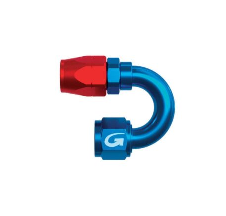 Raccordo riutilizzabile a tubo 180° femmina JIC 9/16" x 18