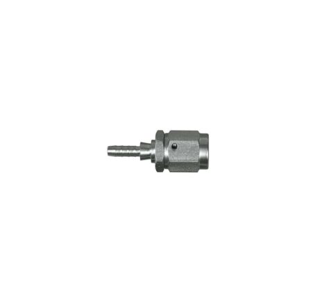 Raccordo graffabile inox dritto femmina concavo - Jic 3/8 x 24 - nero