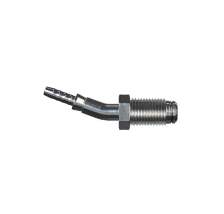 Raccordo graffabile inox 20° maschio girevole - metrico doppio 10 x 1