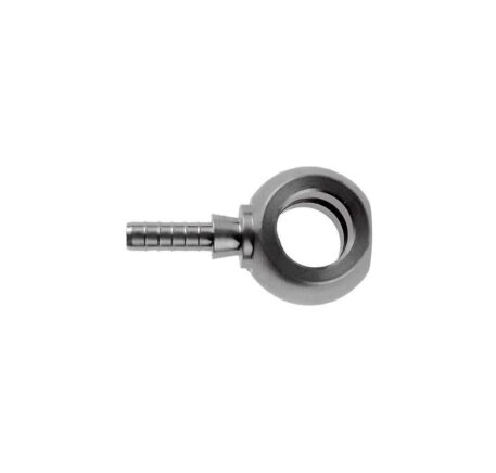 Raccordo graffabile inox a occhiello semplice