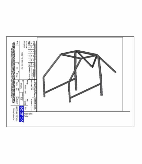 Roll bar Fiat Punto Sparco