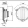 Faro espansione Wesem Xenon H3 diametro 150 mm - immagine 3