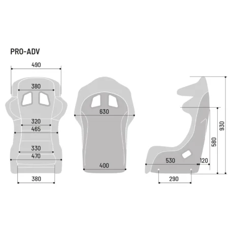 Sedile Pro Adv Qrt Sparco Gaming NO Fia - immagine 2