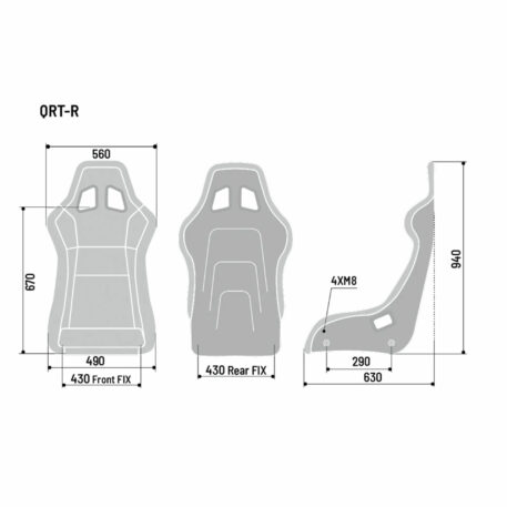 Sedile Qrt-R Sparco - immagine 2