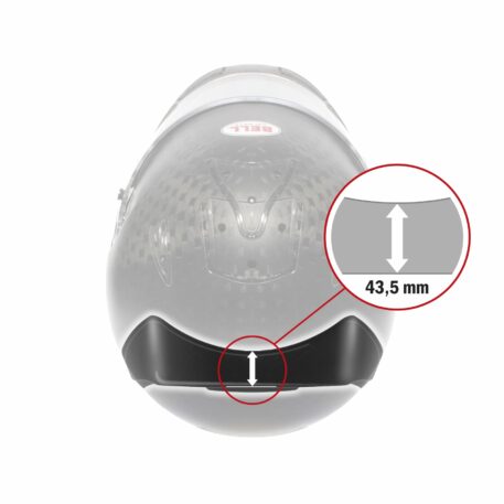 Spoiler posteriore caschi Bell HP77-HP7-RS7-KC7-GT5 - immagine 3