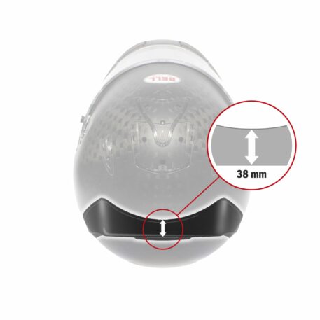 Spoiler posteriore caschi Bell HP77-HP7-RS7-KC7-GT5 - immagine 2