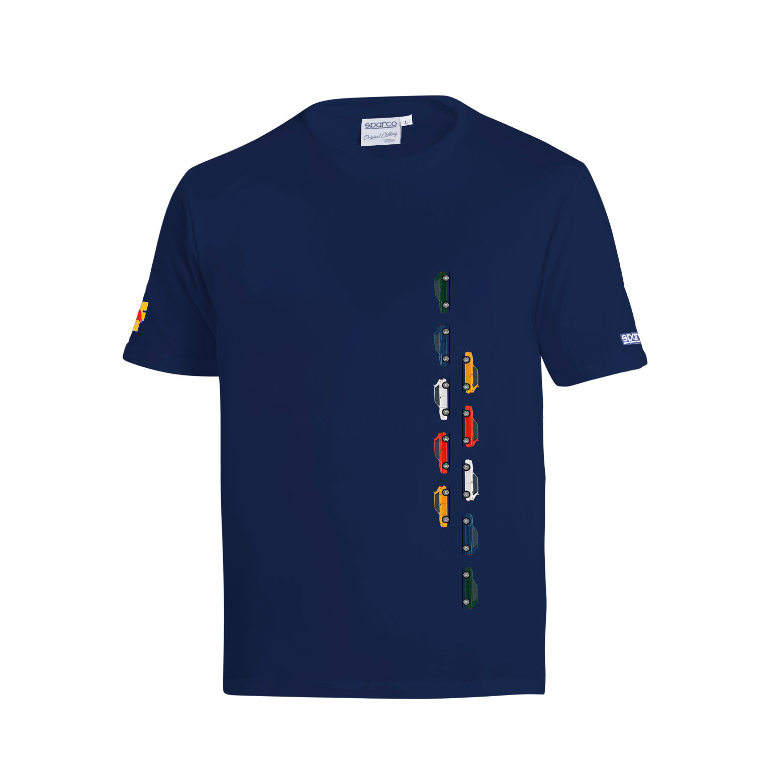 T-shirt Lancia HF Delta Sparco - immagine 3