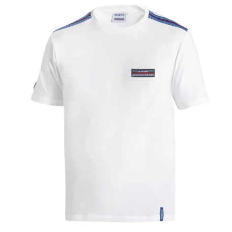 T-Shirt Top Stripes Martini Racing Sparco