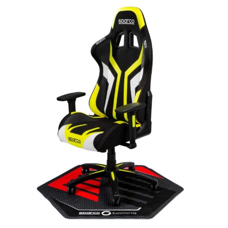 Tappetino postazione Gaming Sparco esagonale - immagine 2