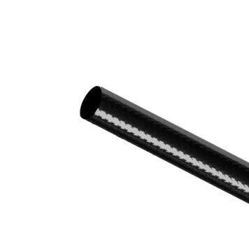 Tubo teflon inox diametro interno 3,5 mm diametro totale 7,5 mm nero