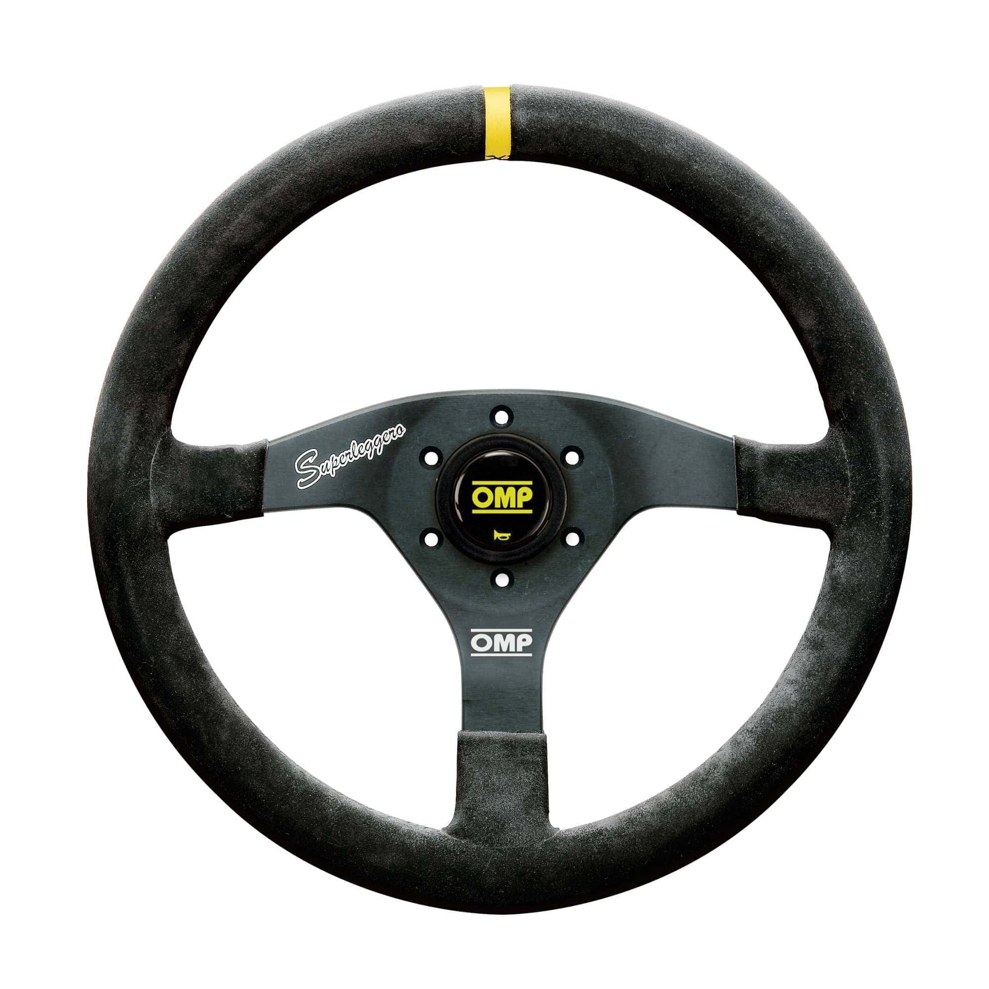 Volante Velocità superleggero Omp scamosciato